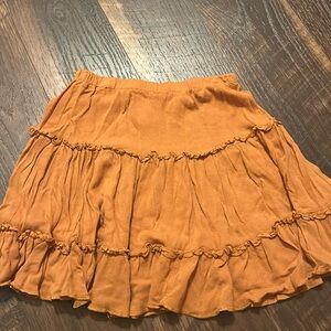 Brown skirt women’s xs